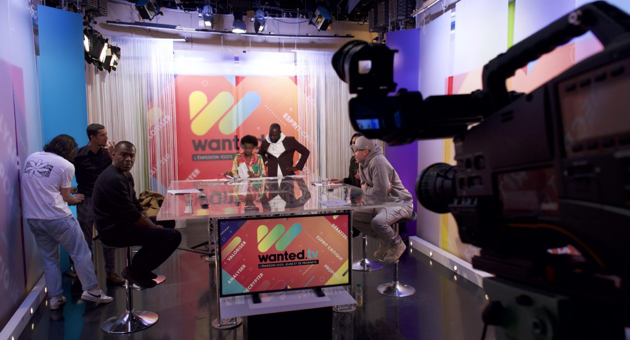 Les coulisses de Wantedtv avec les différents participants.